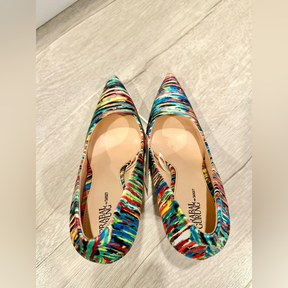 Prabal Gurung Women’s Multi Colored Print Size 7.5 (Limited Edition) - Picture 10 of 15